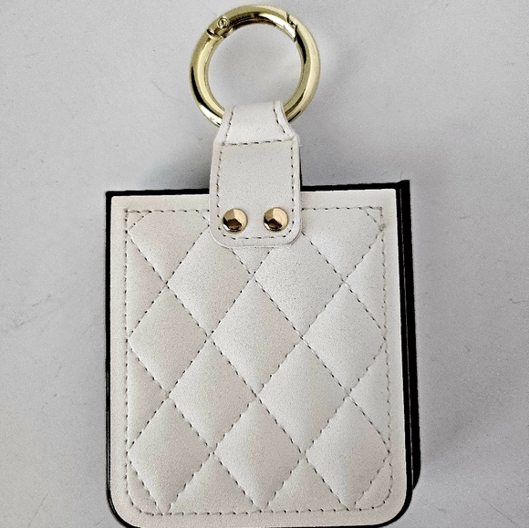 New never used Samsung Galaxy Z flip 4 phone case white & gold - Picture 3 of 5